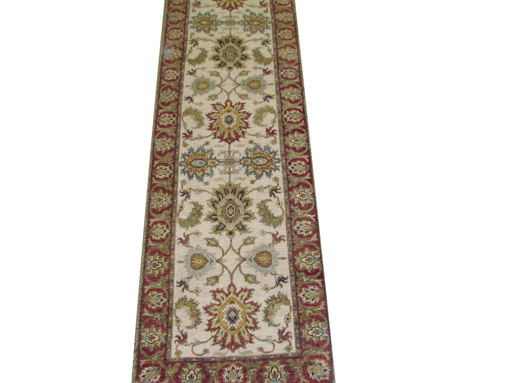 13 & Longer Runner Traditional Hand Knotted Wool Area Rug - MR022003