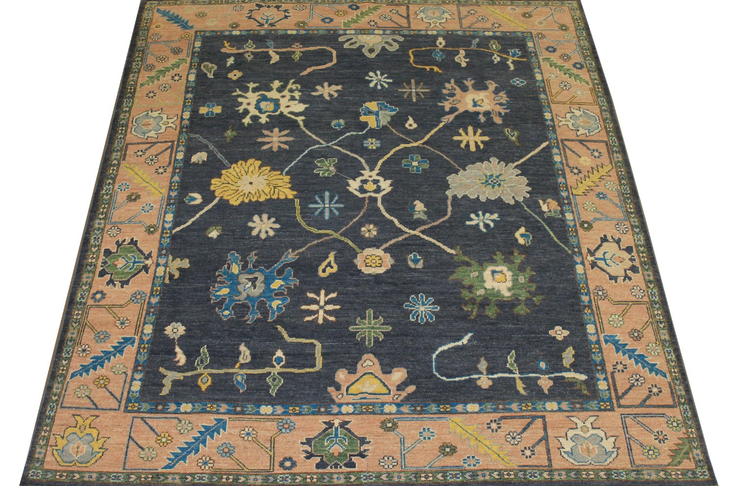 8x10 Oushak Hand Knotted Wool Area Rug - MR024405