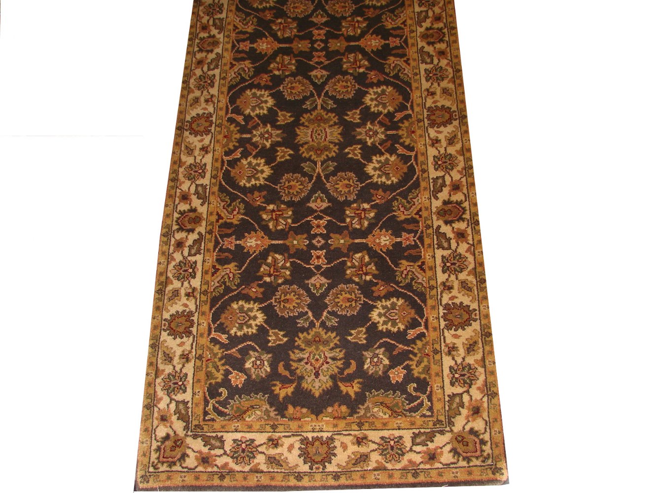 10 ft. Runner Traditional Hand Knotted Wool Area Rug - MR1066