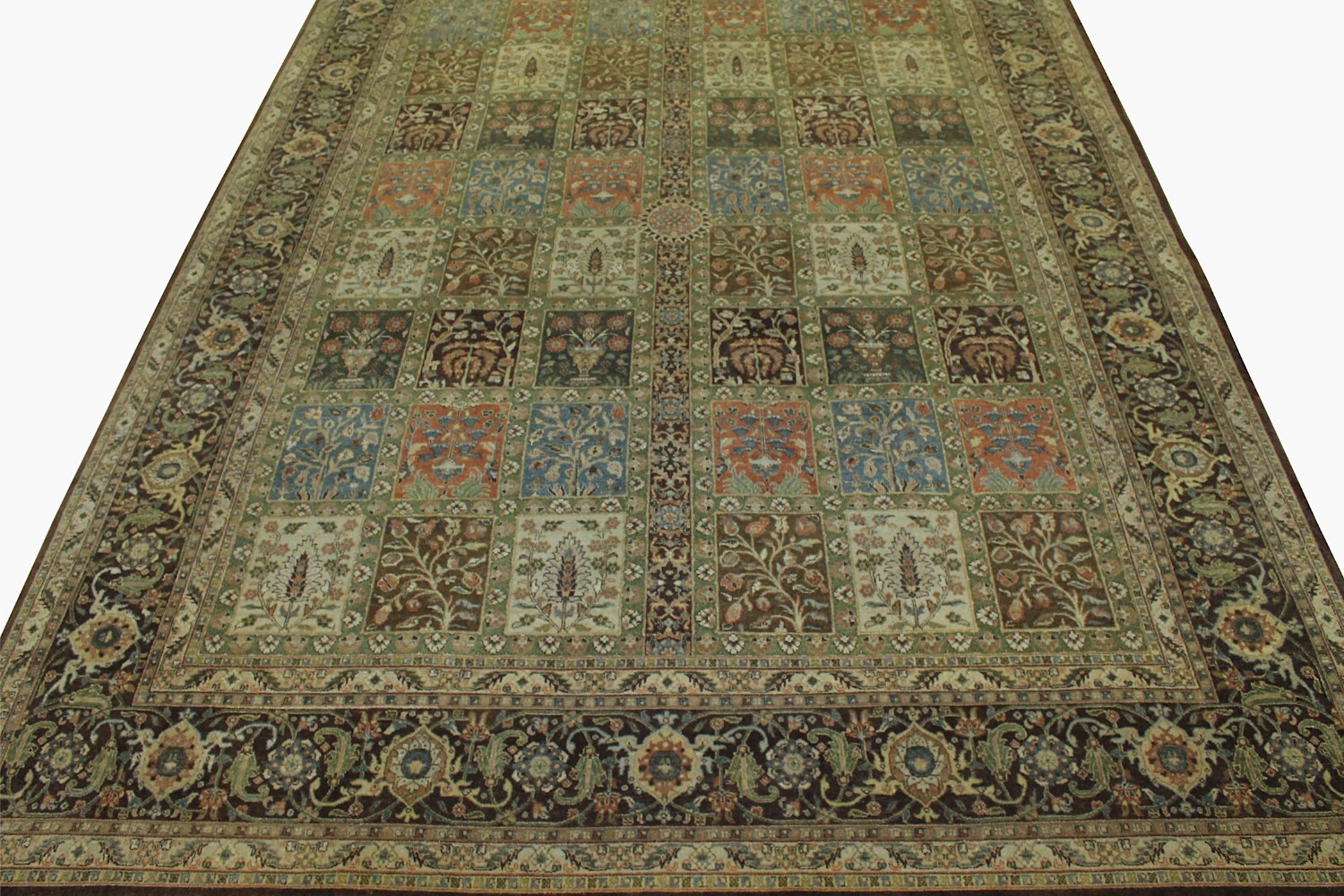 9x12 Traditional Hand Knotted Wool Area Rug - MR11171