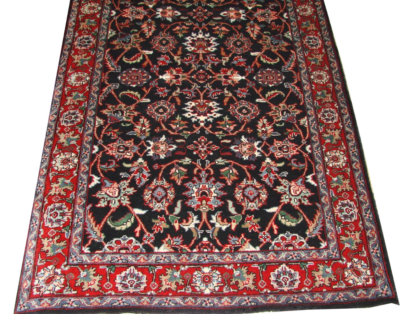 3x5 Traditional Hand Knotted Wool Area Rug - MR1482