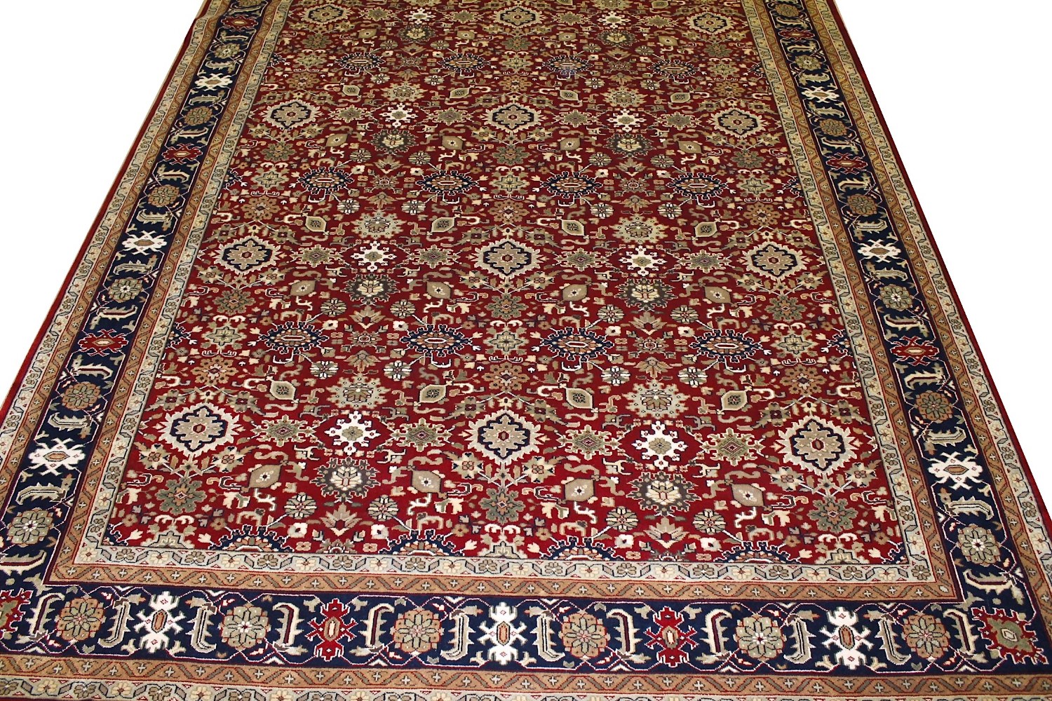 10x14 Traditional Hand Knotted Wool Area Rug - MR15320