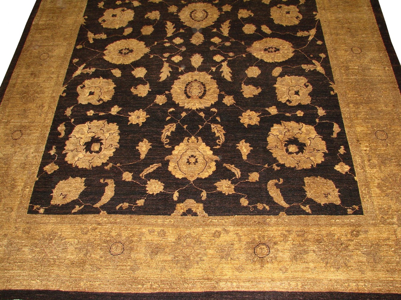 8x10 Peshawar Hand Knotted Wool Area Rug - MR9519