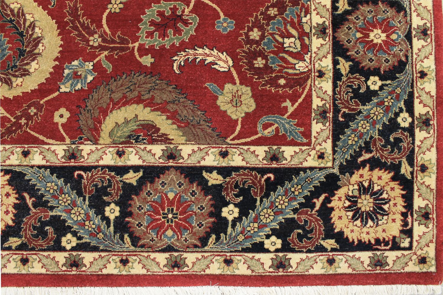 9x12 Traditional Hand Knotted Wool Area Rug - MR006114