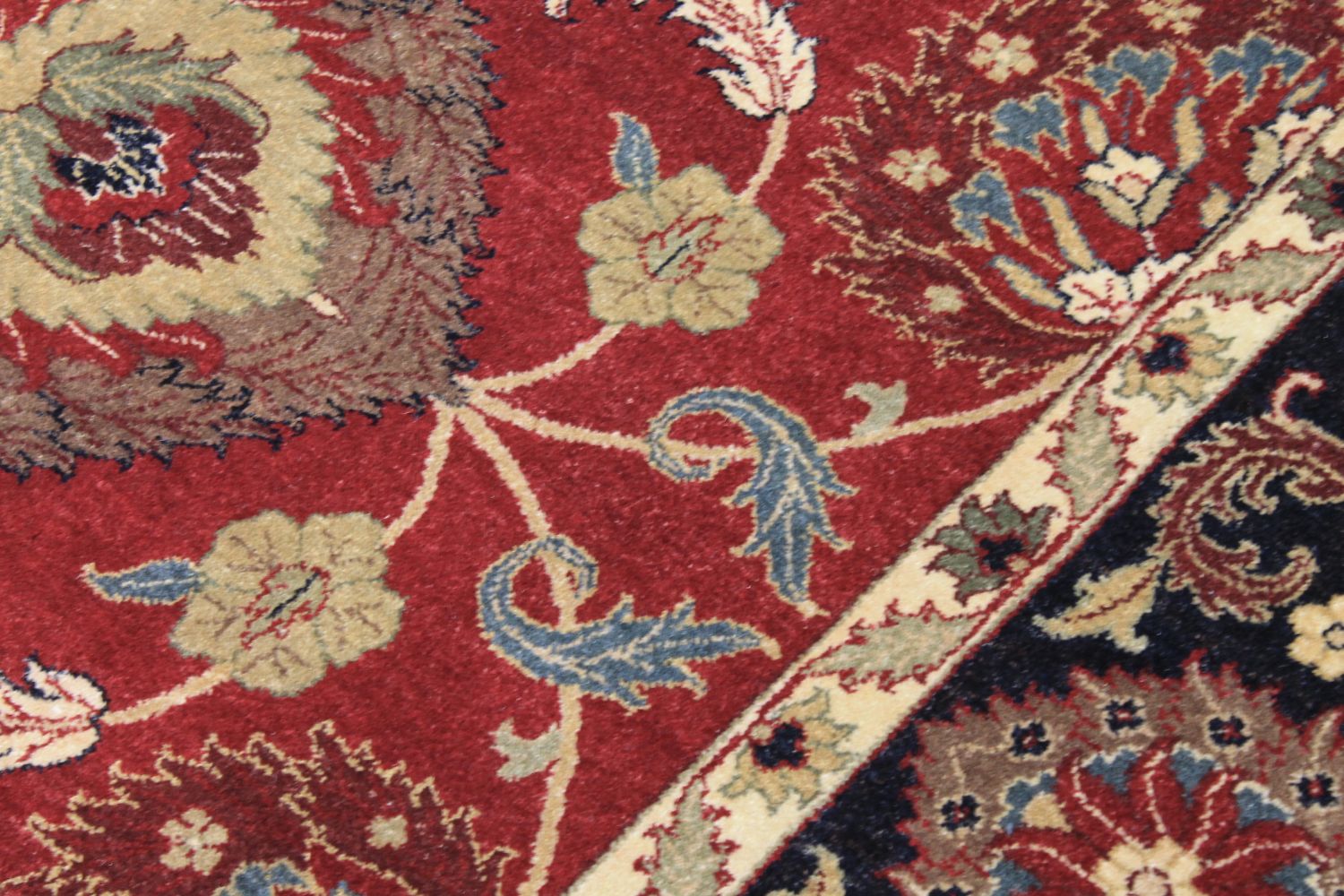 9x12 Traditional Hand Knotted Wool Area Rug - MR006114