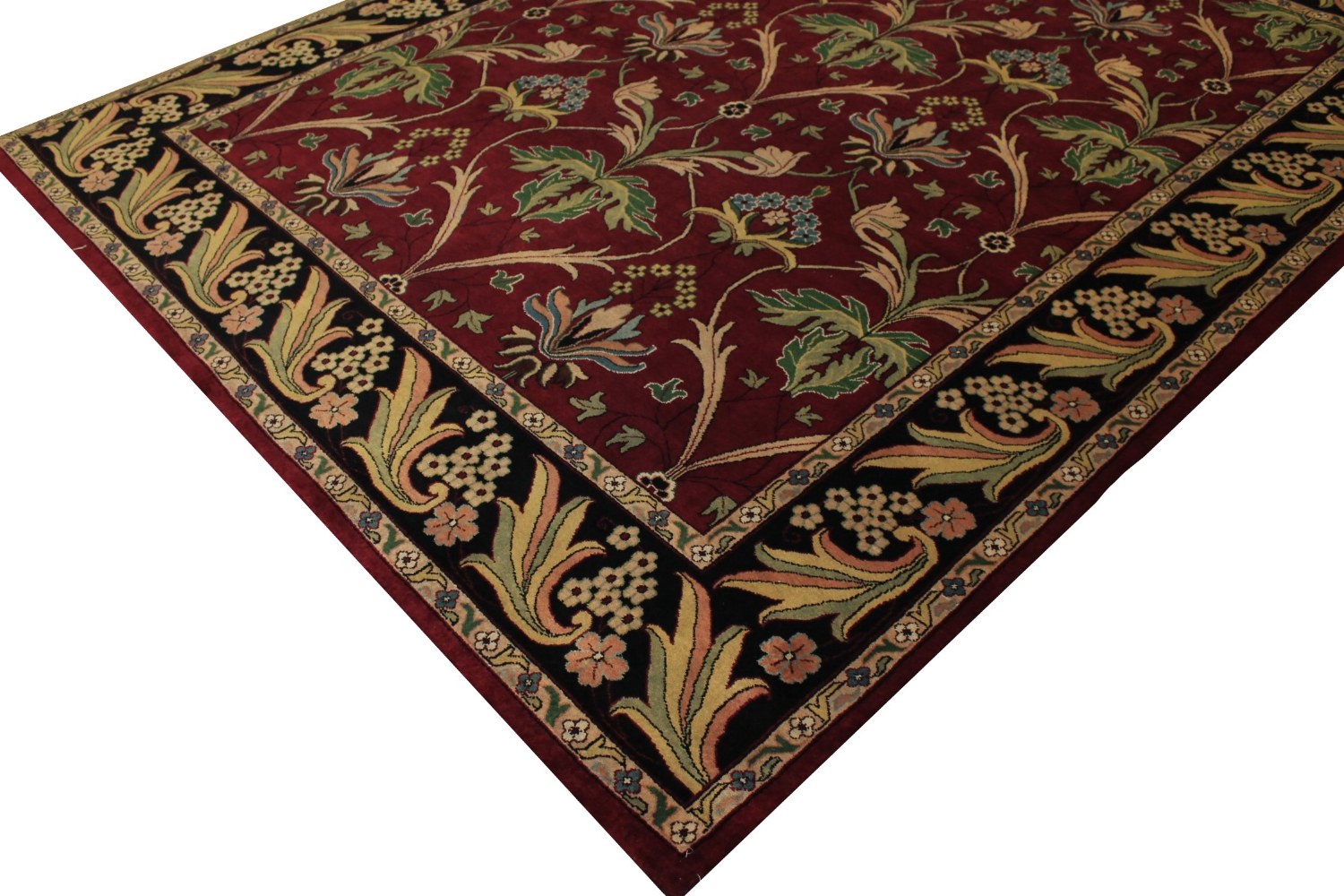 9x12 Traditional Hand Knotted Wool Area Rug - MR0105