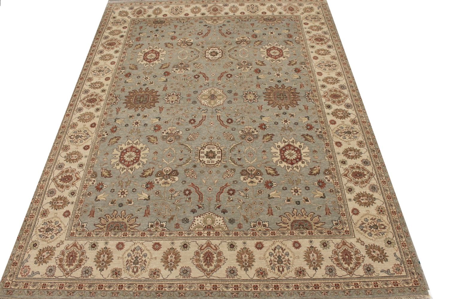9x12 Traditional Hand Knotted Wool Area Rug - MR011262