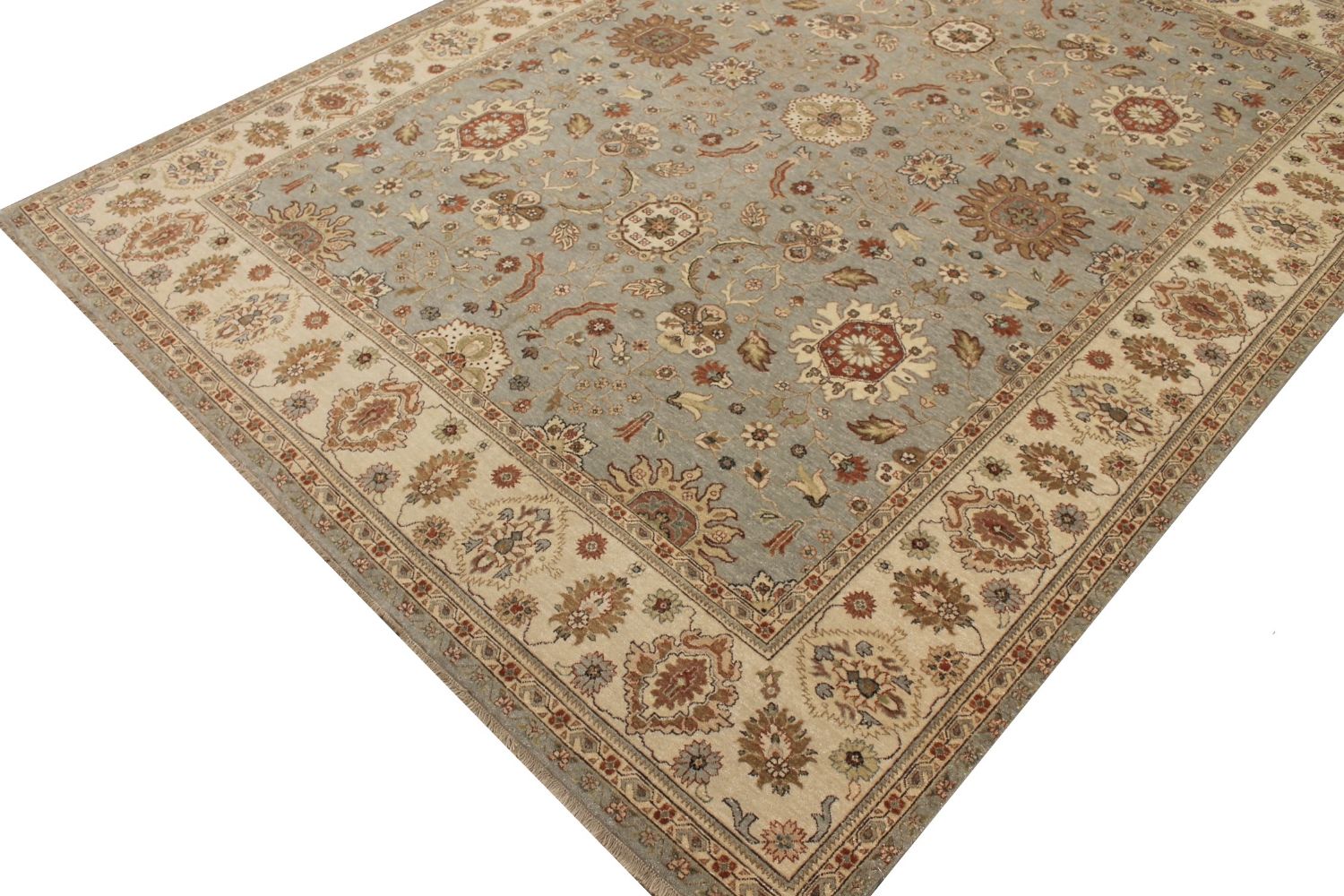 9x12 Traditional Hand Knotted Wool Area Rug - MR011262