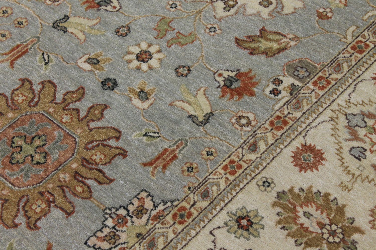 9x12 Traditional Hand Knotted Wool Area Rug - MR011262