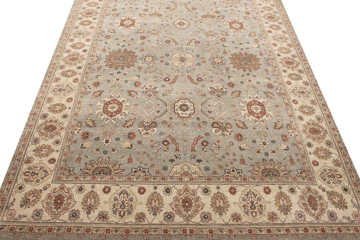 9x12 Traditional Hand Knotted Wool Area Rug - MR011262