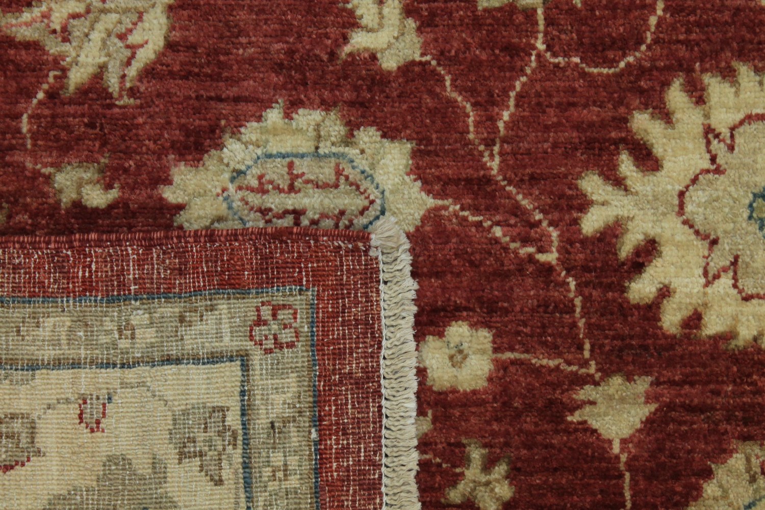 5x7/8 Peshawar Hand Knotted Wool Area Rug - MR013373