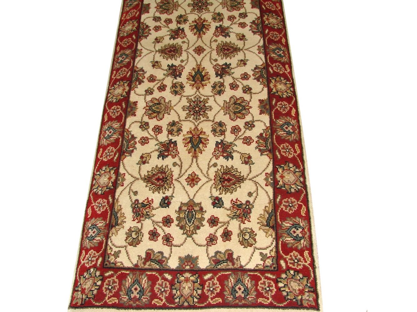 6 ft. Runner Jaipur Hand Knotted Wool Area Rug - MR015099