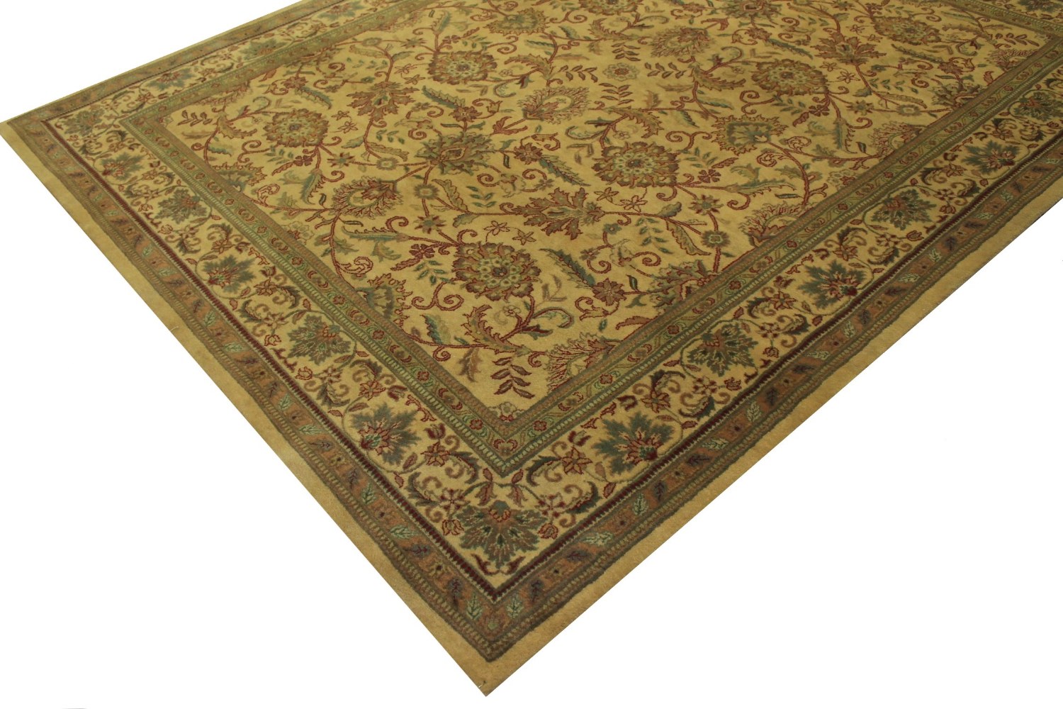 8x10 Traditional Hand Knotted Wool Area Rug - MR0151