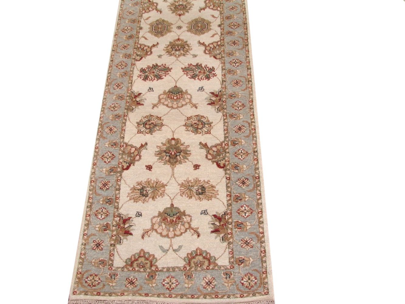 10 ft. Runner Traditional Hand Knotted Wool Area Rug - MR015326