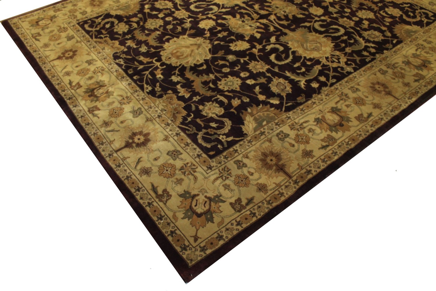 8x10 Traditional Hand Knotted Wool Area Rug - MR0155