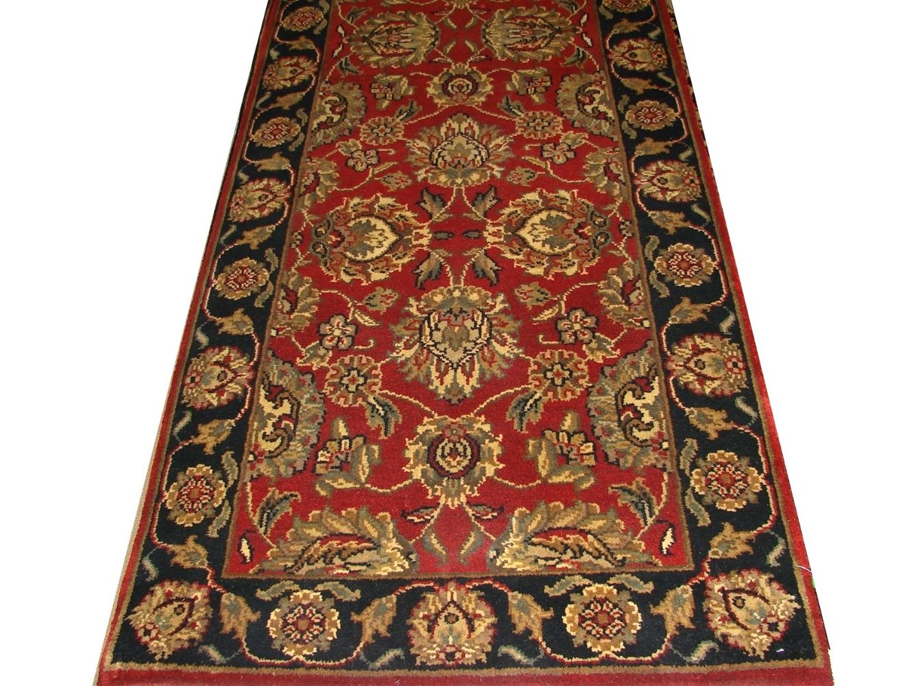 6 ft. Runner Jaipur Hand Knotted Wool Area Rug - MR016943