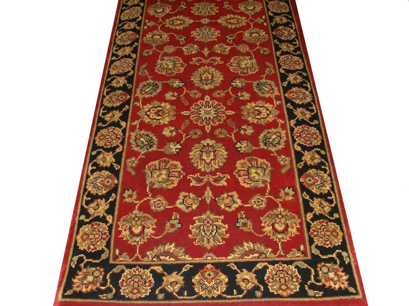 6 ft. Runner Jaipur Hand Knotted Wool Area Rug - MR016944