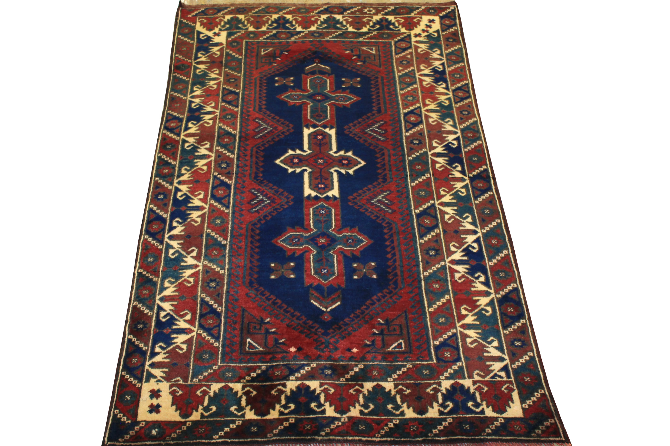 4x6 Oushak Hand Knotted Wool Area Rug - MR021359