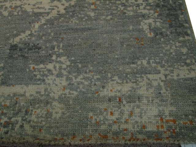 9x12 Contemporary Hand Knotted Wool Area Rug - MR021494