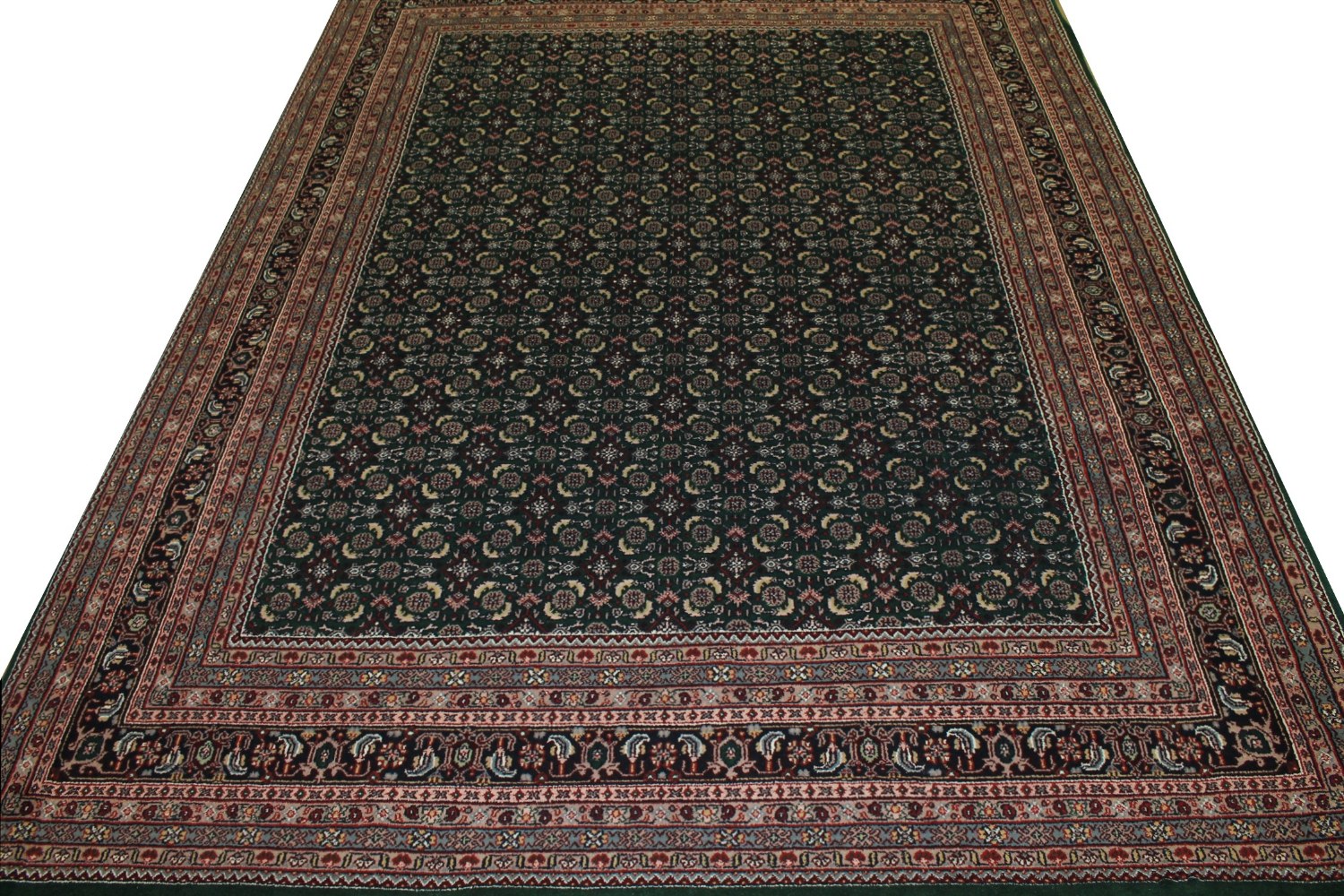 9x12 Traditional Hand Knotted Wool Area Rug - MR0216