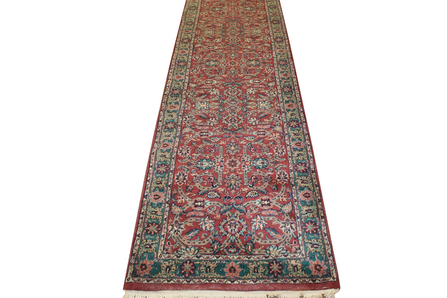 10 Runner Jaipur Hand Knotted Wool Area Rug - MR021638