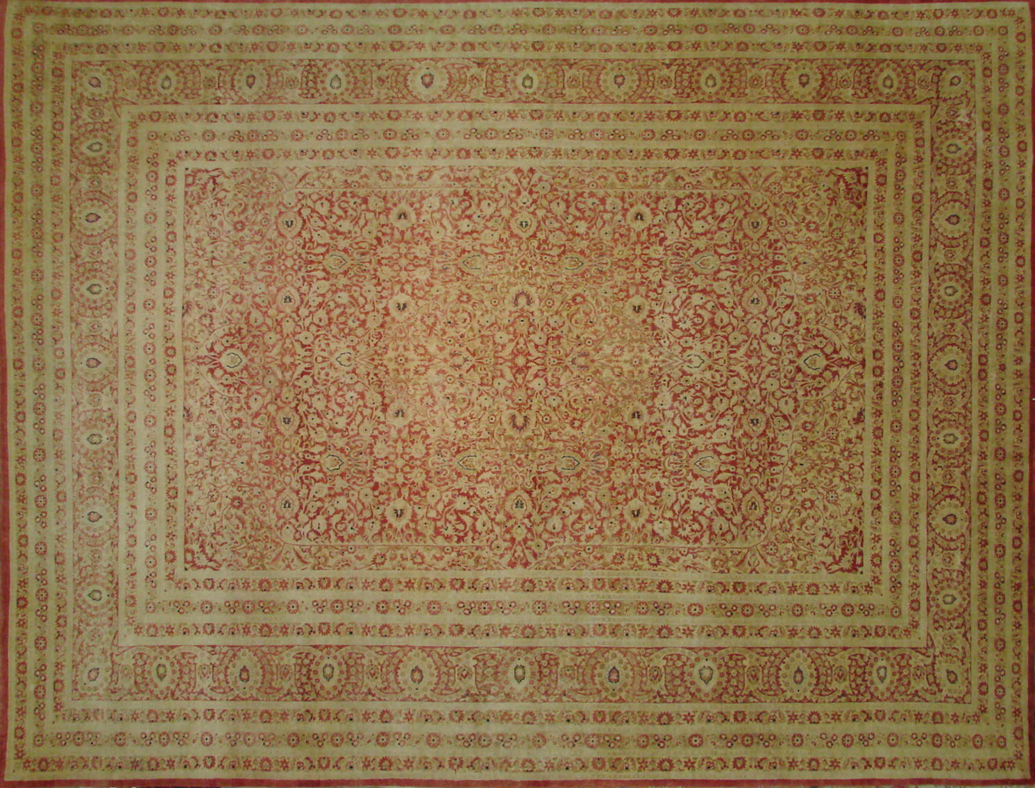 9x12 Antique Revival Hand Knotted Wool Area Rug - MR021648