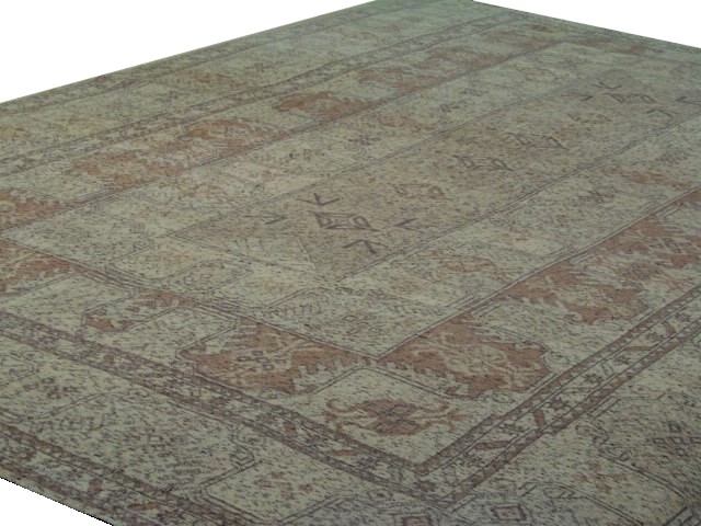 8x10 Oushak Hand Knotted Wool Area Rug - MR021649