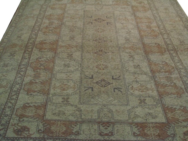8x10 Oushak Hand Knotted Wool Area Rug - MR021649