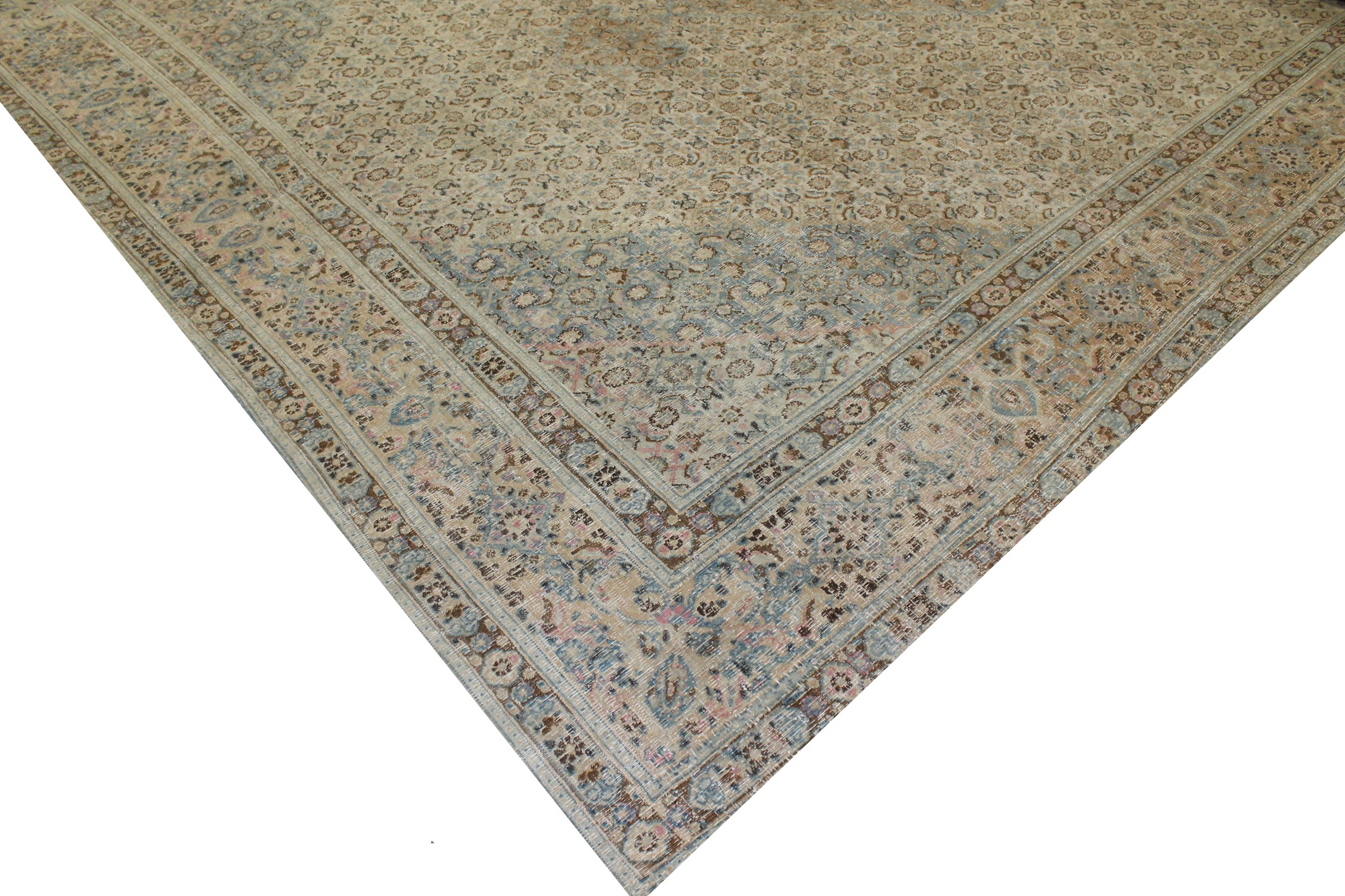 10x14 Traditional Hand Knotted Wool Area Rug - MR021650