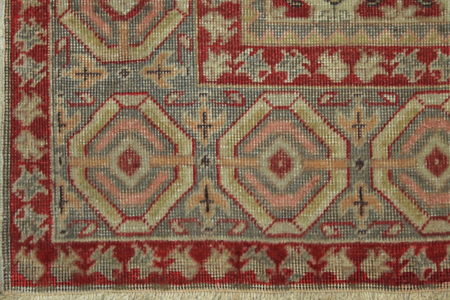 4x6 Oushak Hand Knotted Wool Area Rug - MR021675