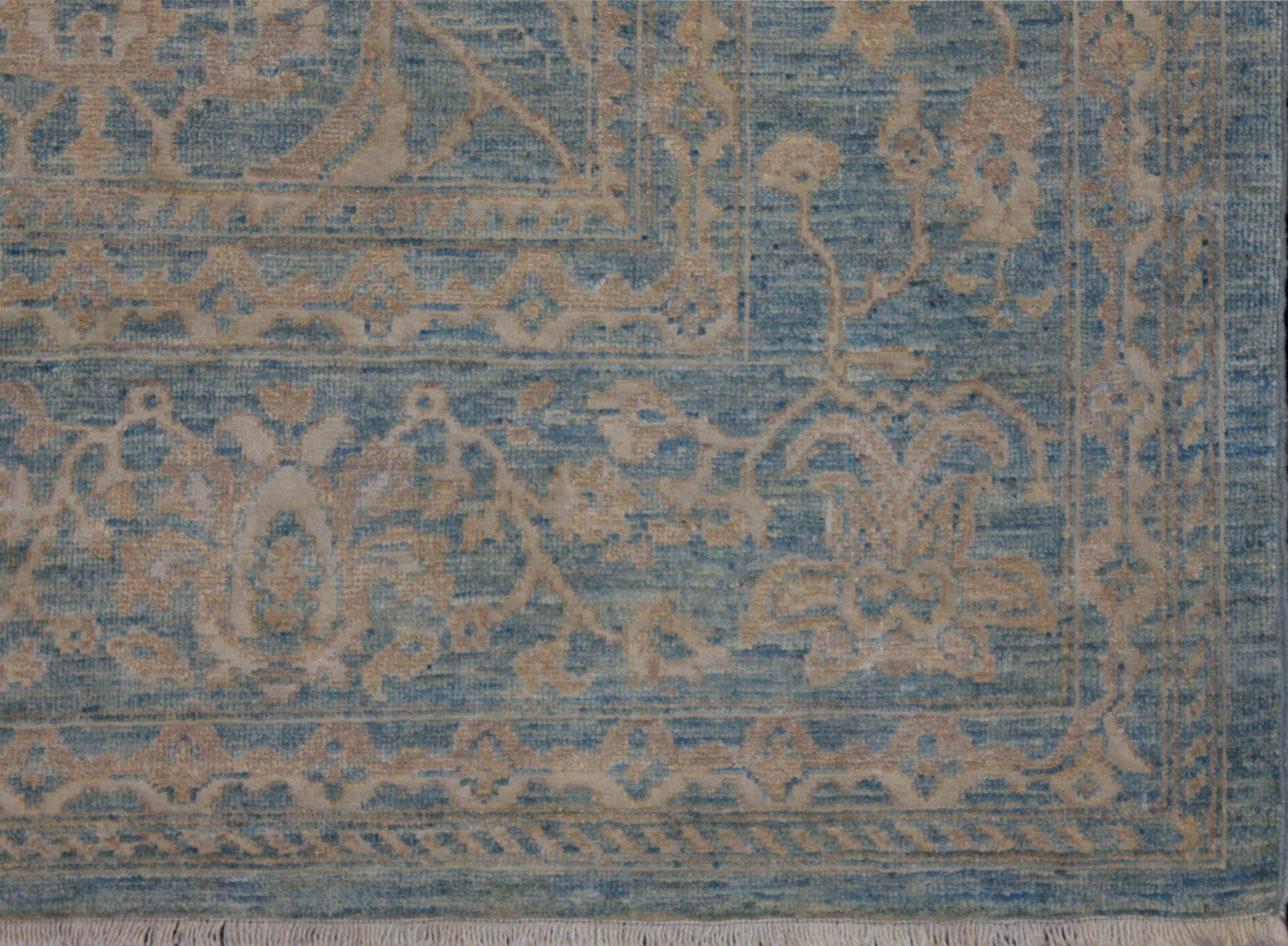 8x10 Oushak Hand Knotted Wool & Silk Area Rug - MR021826