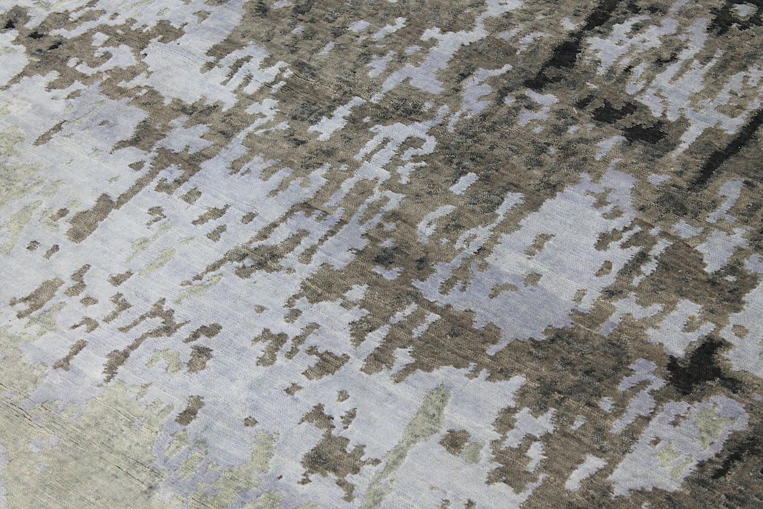 10x14 Modern Hand Knotted Wool Area Rug - MR021957