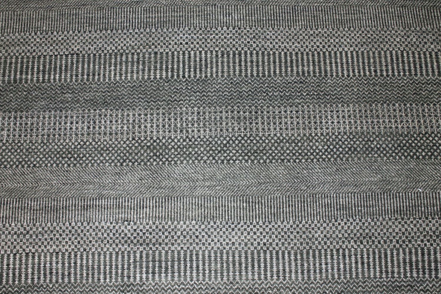 9x12 Casual Hand Knotted Wool & Viscose Area Rug - MR022096