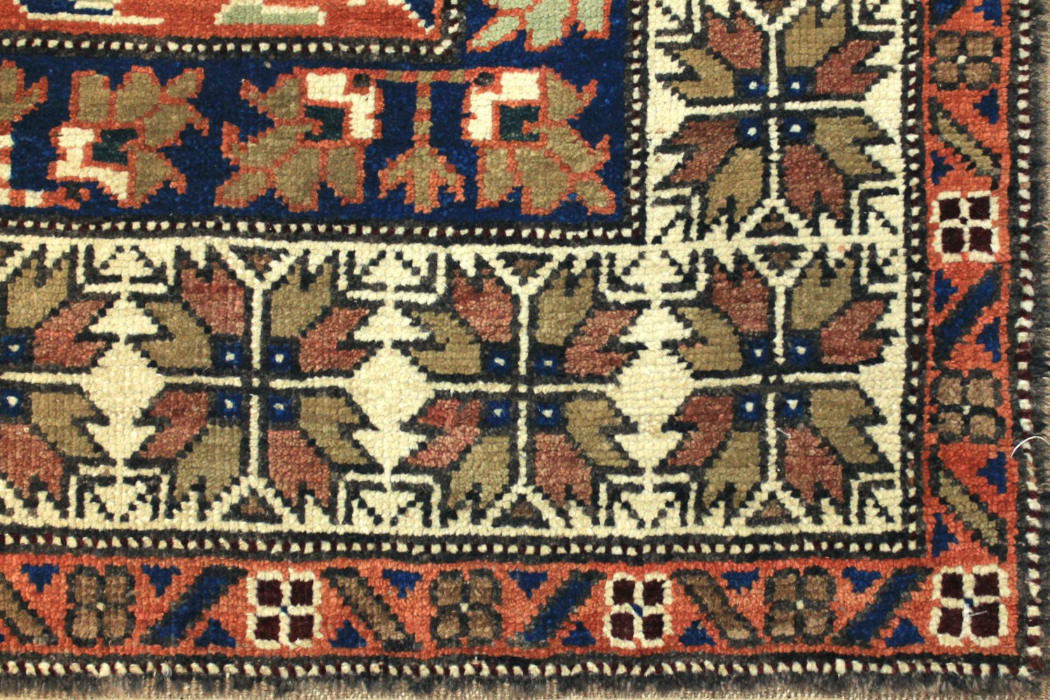 5x7/8 Tribal Hand Knotted Wool Area Rug - MR022594
