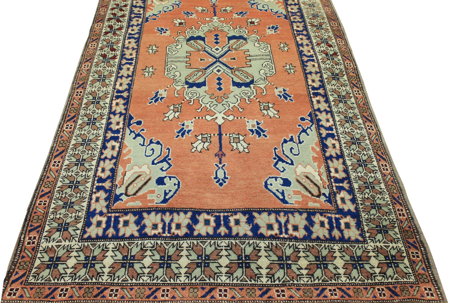 5x7/8 Tribal Hand Knotted Wool Area Rug - MR022594