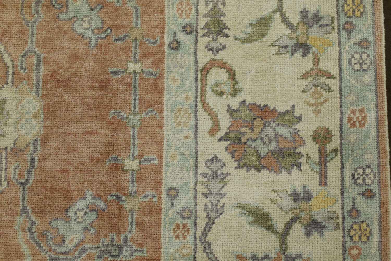 8x10 Oushak Hand Knotted Wool Area Rug - MR022602