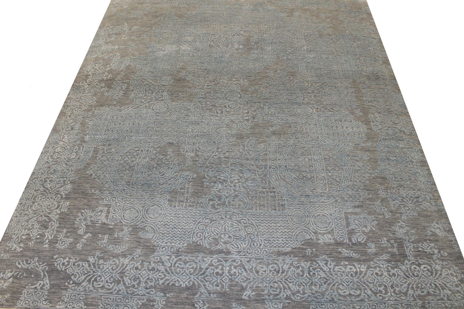 8x10  Hand Knotted Wool Area Rug - MR022834