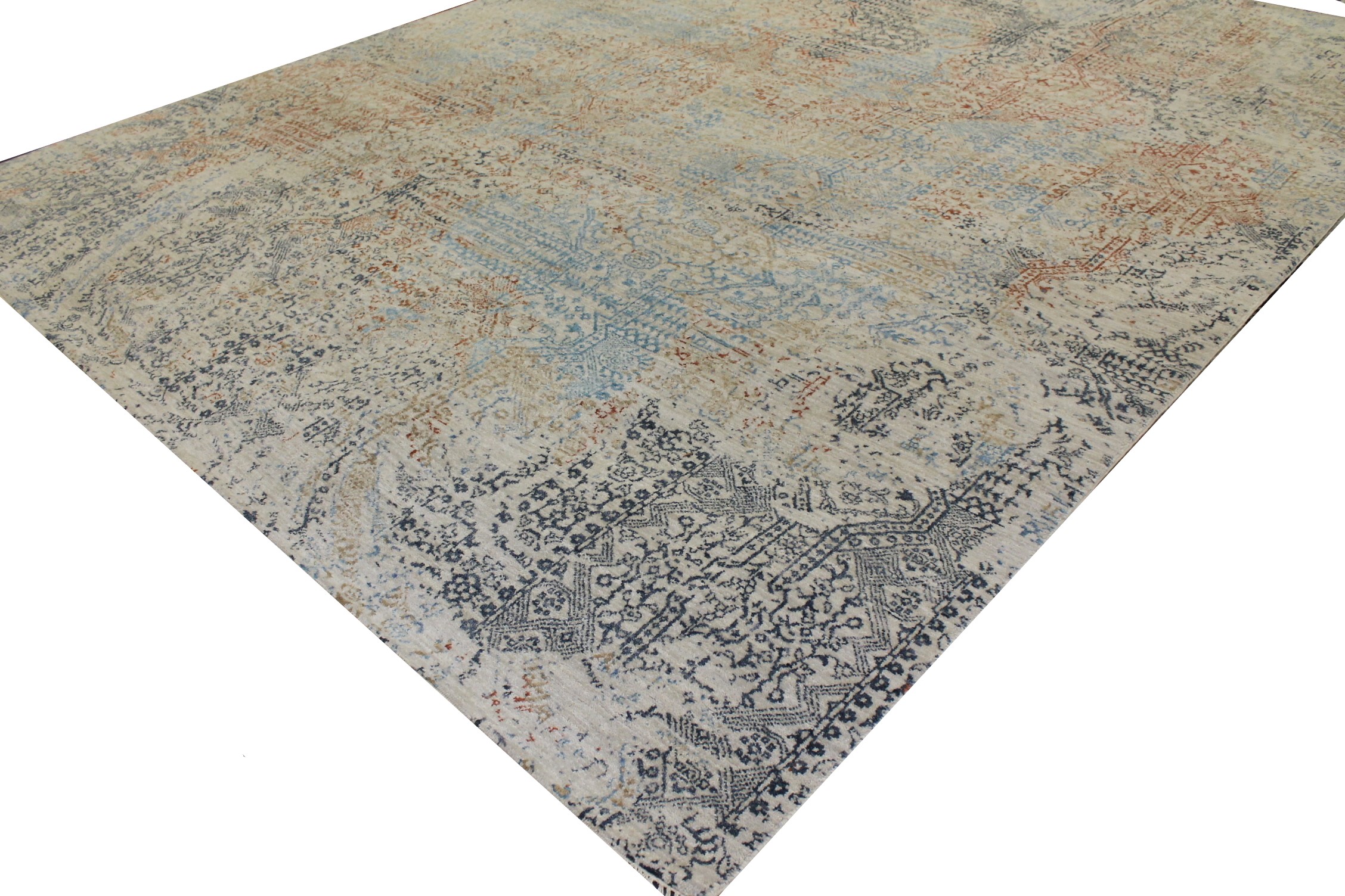 8x10  Hand Knotted Wool Area Rug - MR022845