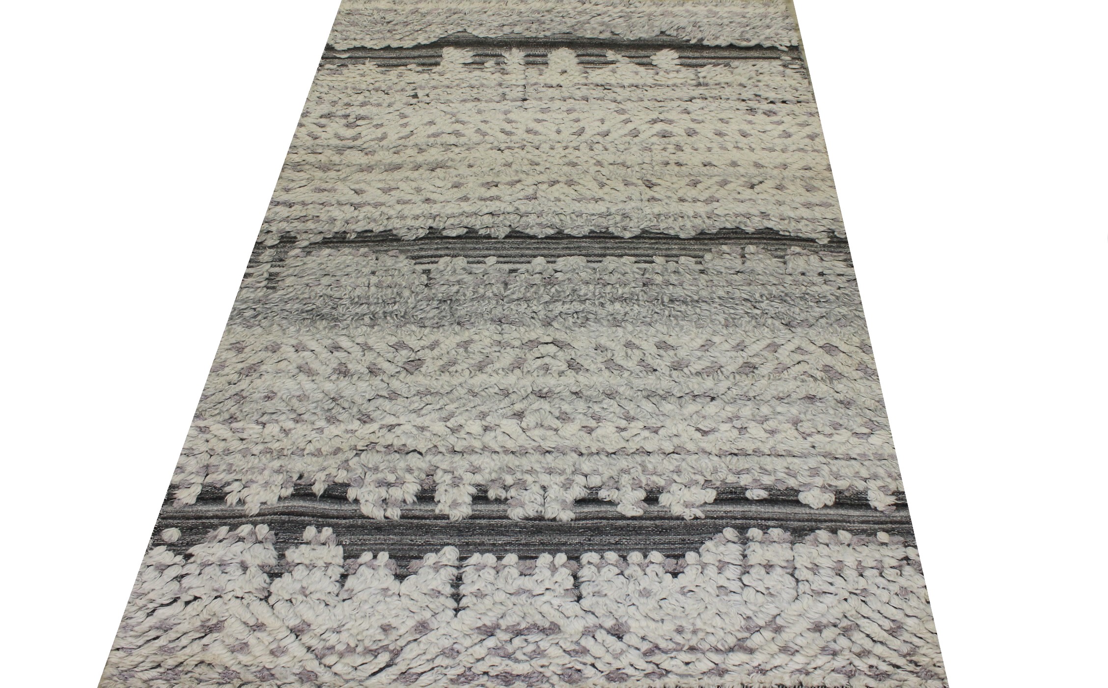 5x7/8  Hand Knotted Wool Area Rug - MR022889