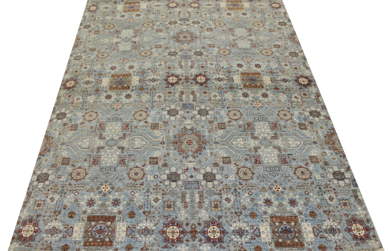 8x10 Traditional Hand Knotted Wool Area Rug - MR022952