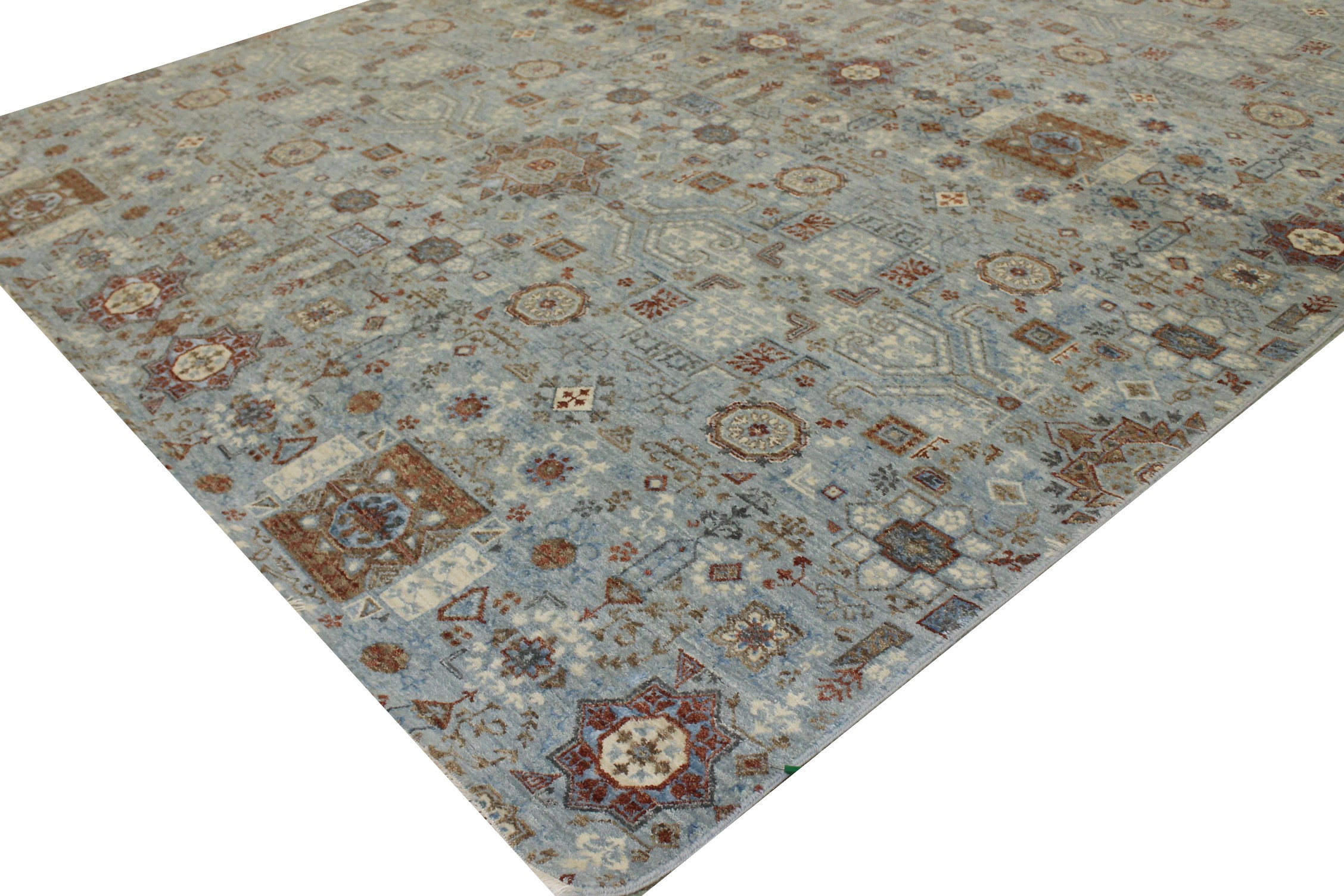 8x10 Traditional Hand Knotted Wool Area Rug - MR022952