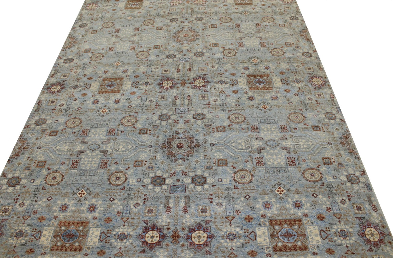 8x10 Traditional Hand Knotted Wool Area Rug - MR022952