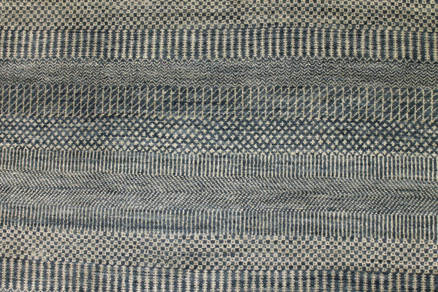 9x12 Casual Hand Knotted Wool & Viscose Area Rug - MR022954