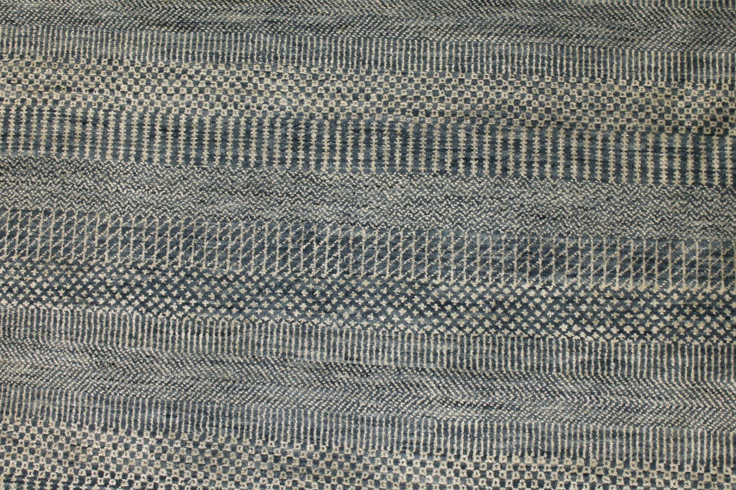9x12 Casual Hand Knotted Wool & Viscose Area Rug - MR022954