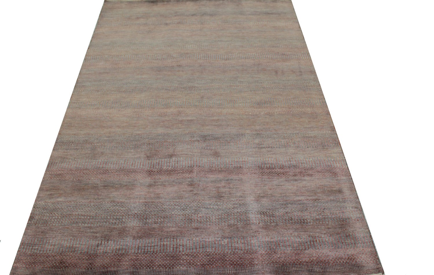 6x9  Hand Knotted Wool Area Rug - MR022957