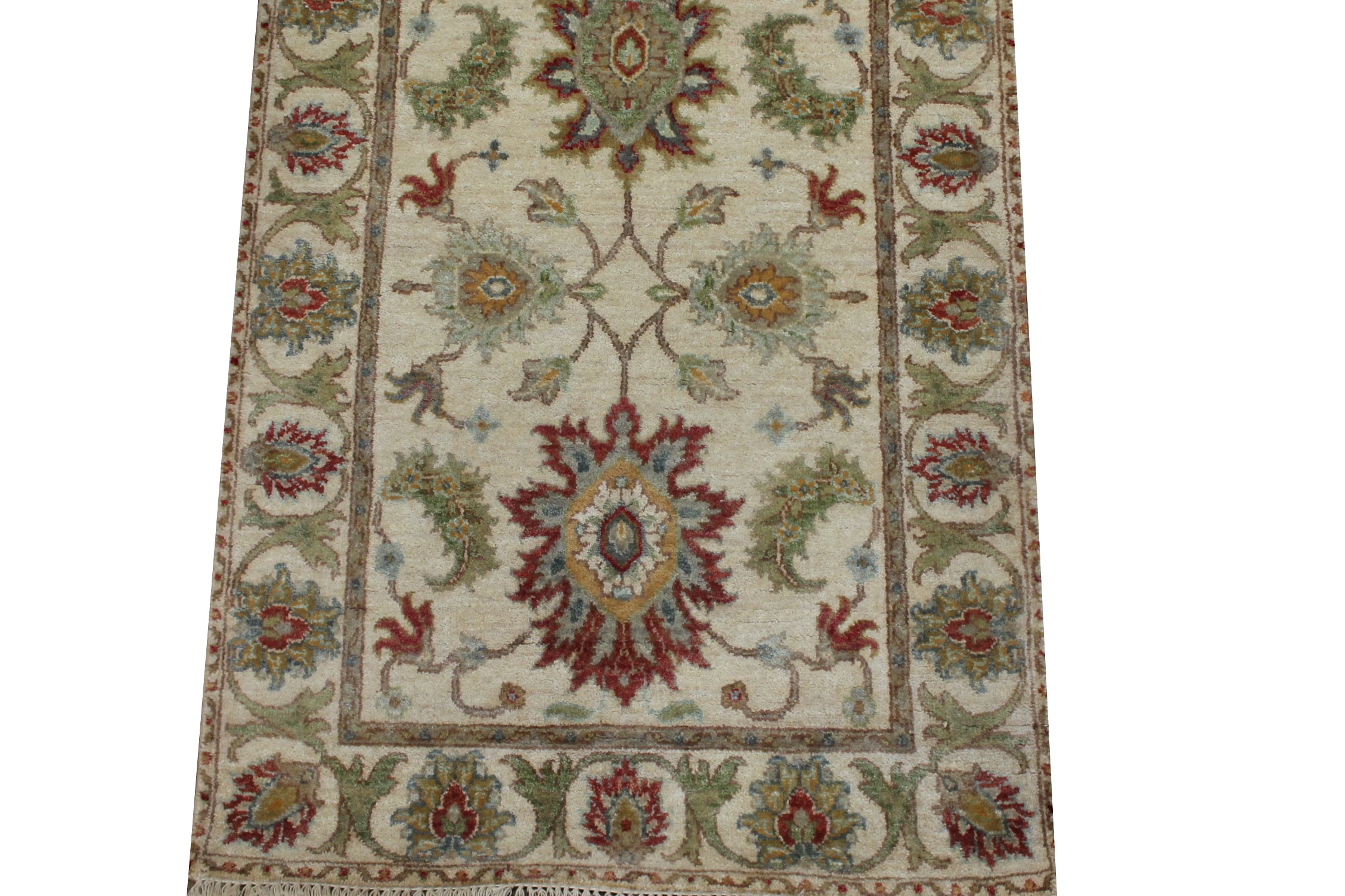 13 ft. & Longer Runner Traditional Hand Knotted Wool Area Rug - MR023110