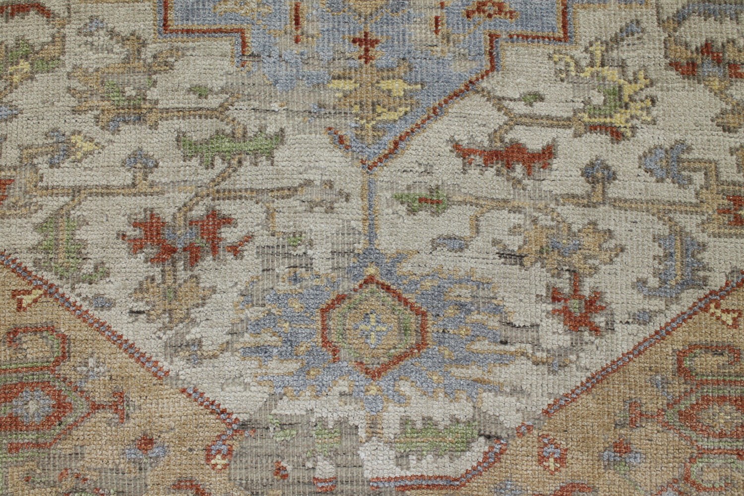 8x10 Heriz/Serapi Hand Knotted Wool & Viscose Area Rug - MR023127