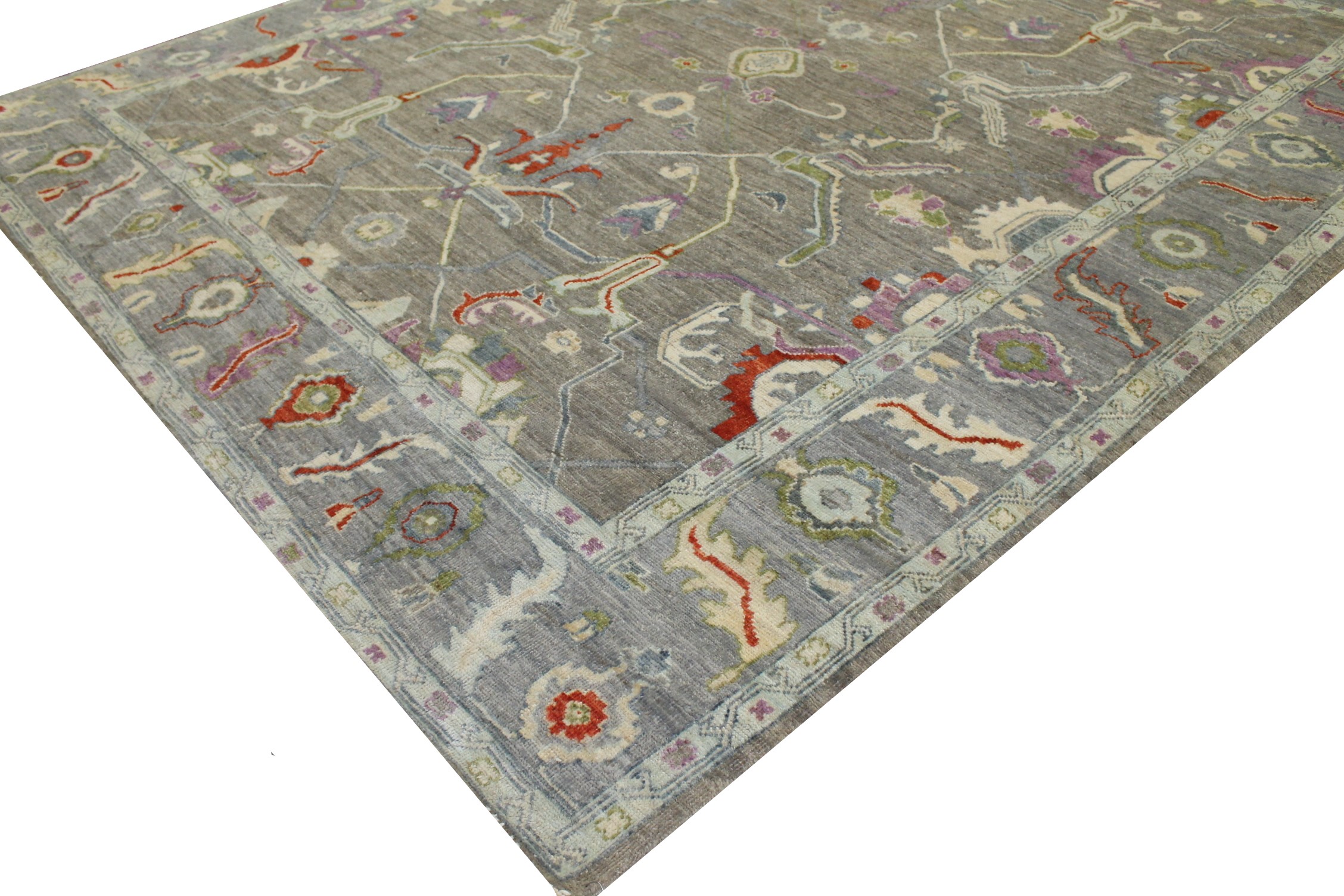 8x10 Oushak Hand Knotted Wool Area Rug - MR023360