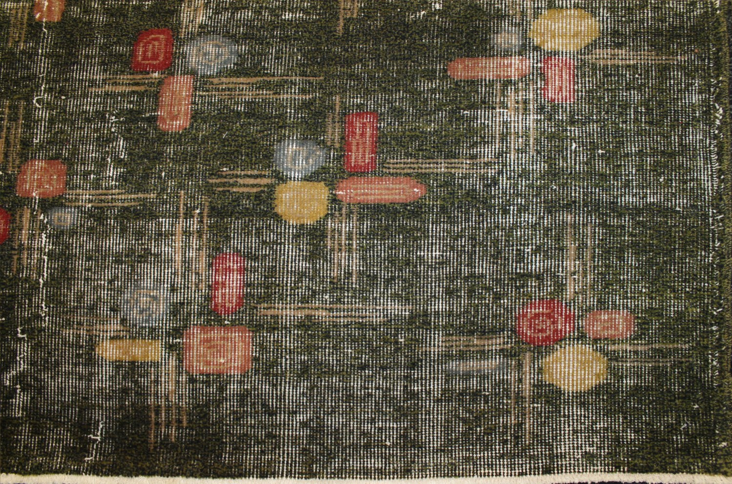 5x7/8 Contemporary Hand Knotted Wool Area Rug - MR023453
