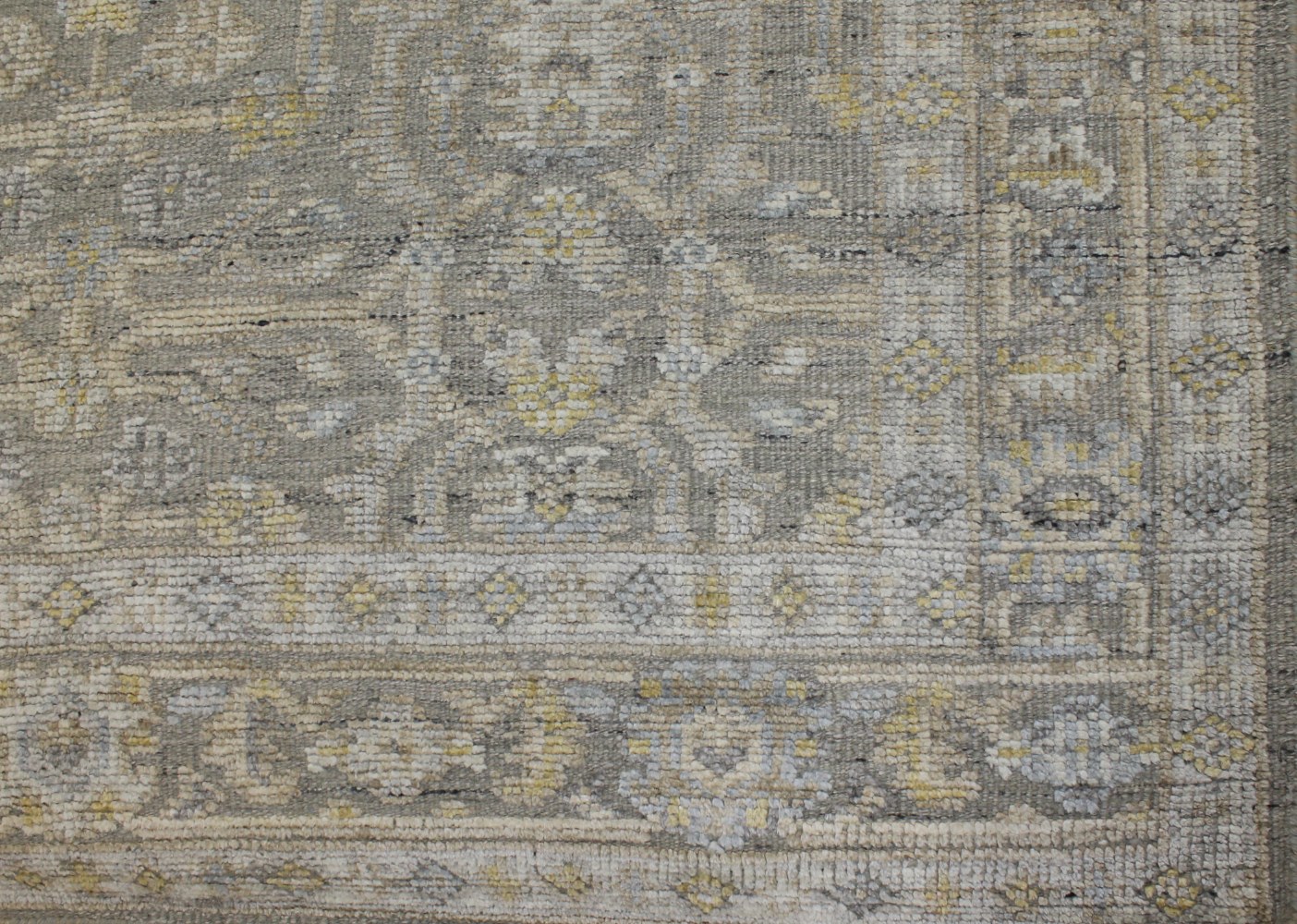 6x9 Oushak Hand Knotted Wool & Viscose Area Rug - MR023503